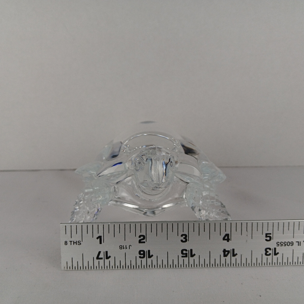 Crystal Turtle Pressed Glass - Picture 10 of 10